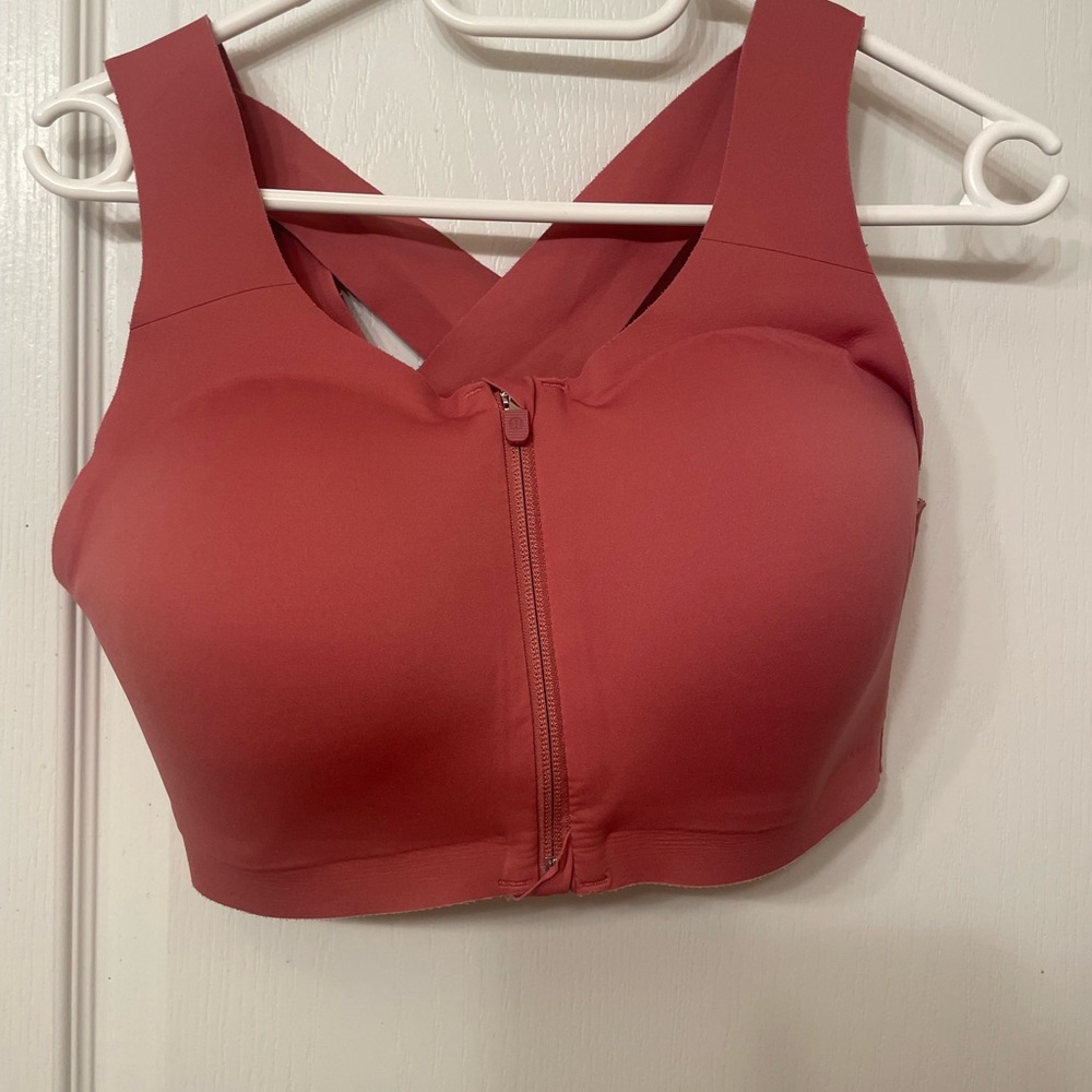 Lululemon enlite sports bra front zip